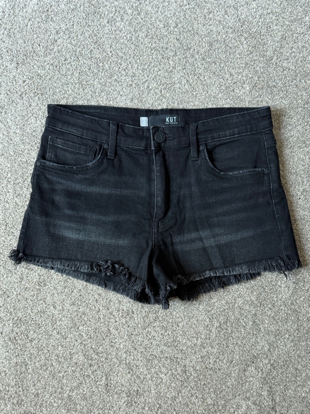 🎉Kut from the Kloth Jane High Rise Short, Women’s Size 4, Black